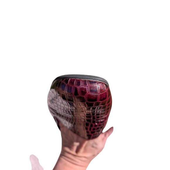 Comfort View Leisa Slip On Flat Dark Berry 11 WW Shoes - Picture 9 of 10